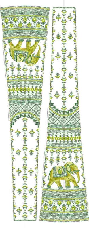 Lehenga Kali Design