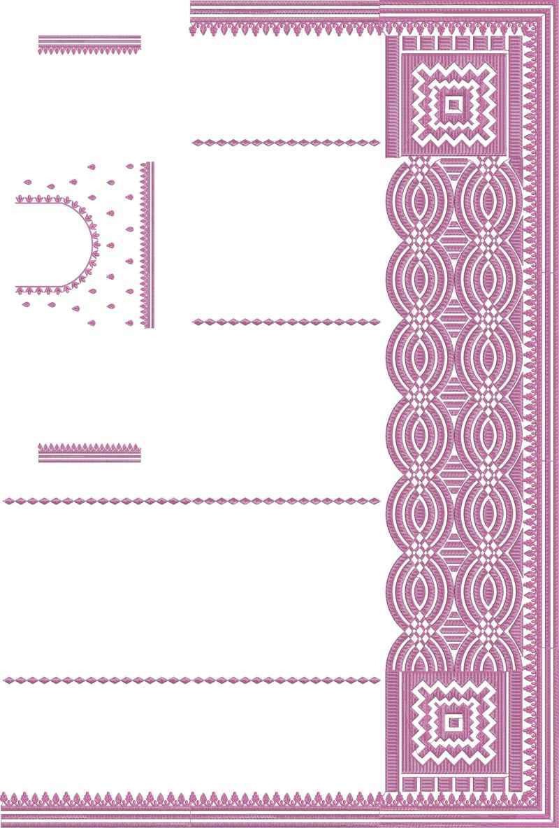 Box Pallu Saree Design