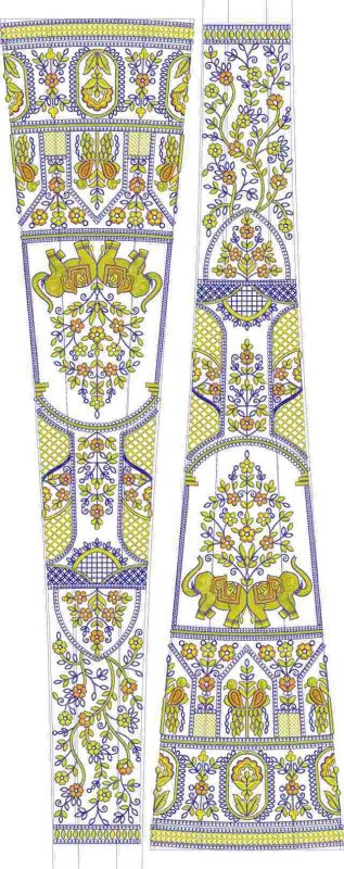 Lehenga Kali Design