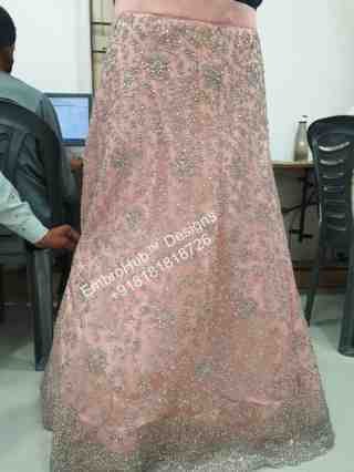 Cording Lehenga Design