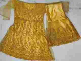 Cording Anarkali Peplon Suit Design
