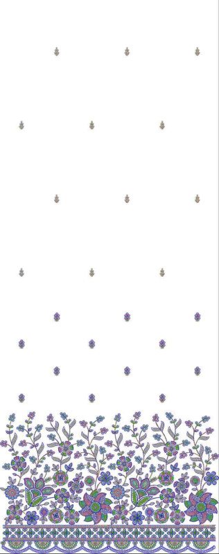 Beads Daman AllOver Design