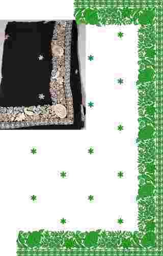 C Pallu Saree Design