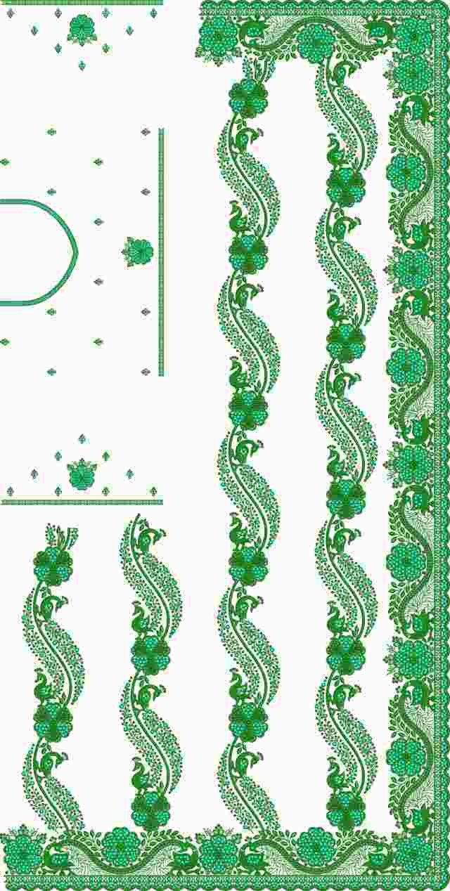 C Pallu Saree Design