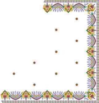 Cording C Pallu Saree Design