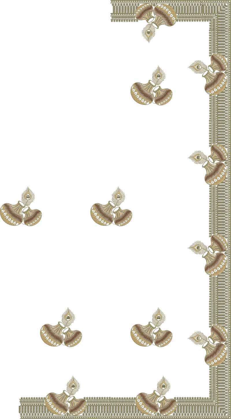 C Pallu Saree Design