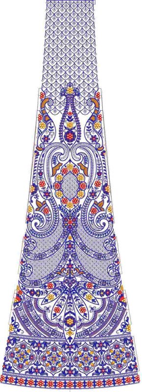 Lehenga Kali Design