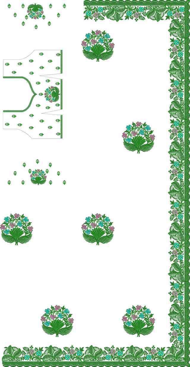 C Pallu Saree Design