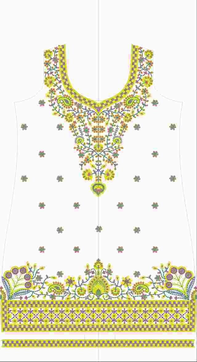 Single Head Dress Design