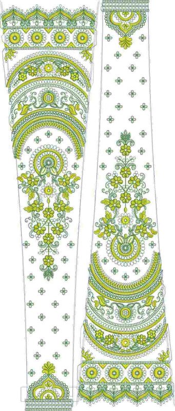 Lehenga Kali Design
