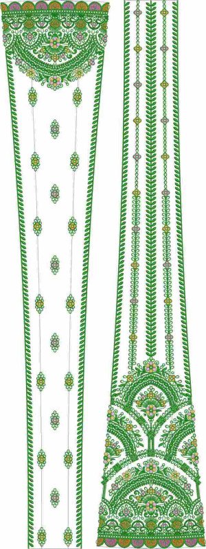 Lehenga Kali Design