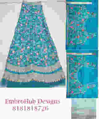 Cording Lehenga Design