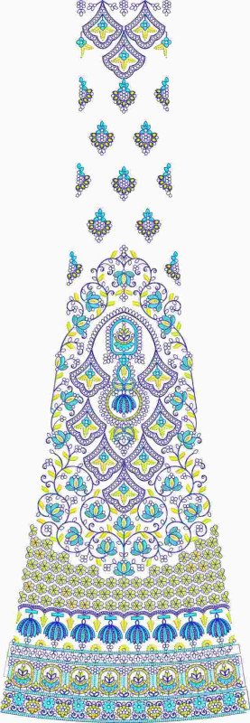 Lehenga Kali Design