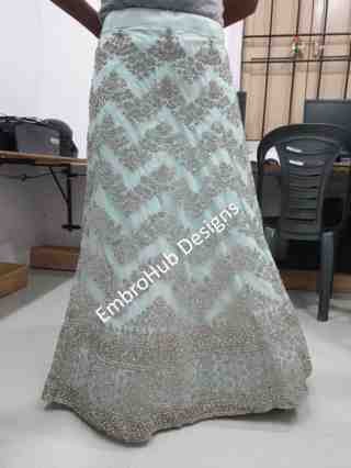 Cording Lehenga Design