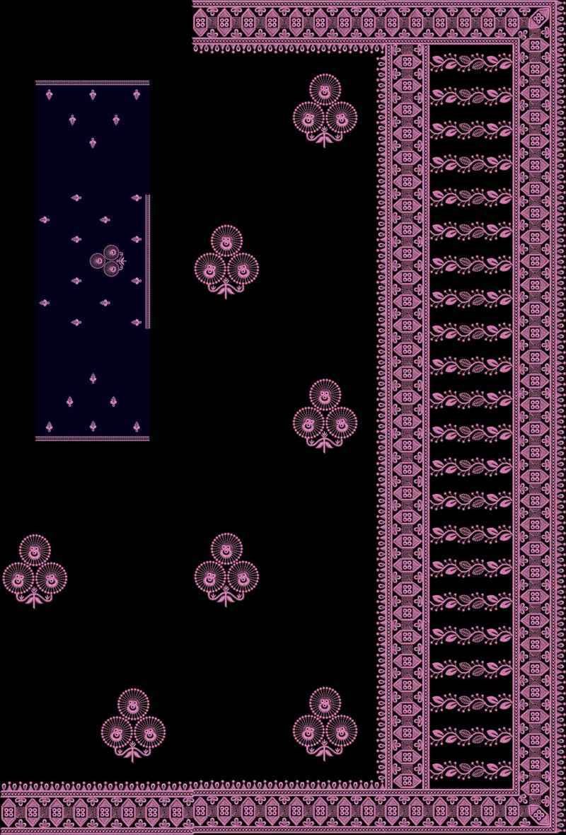 Box Pallu Saree Design