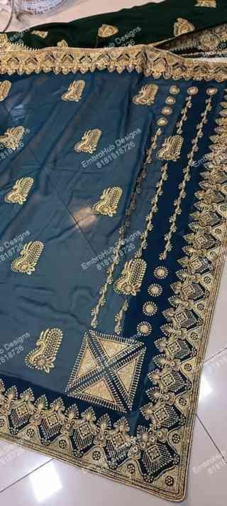 C Pallu Saree Design