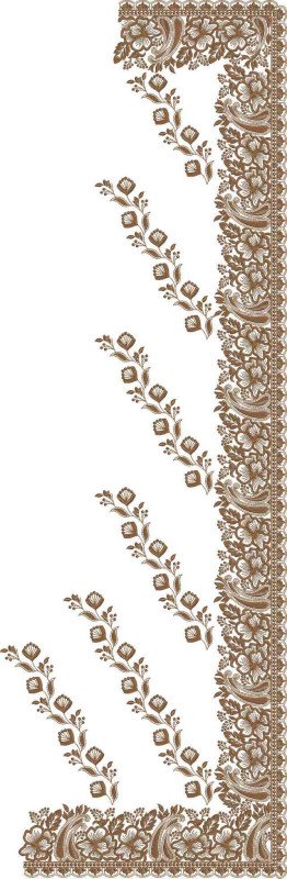 C Pallu Saree Design