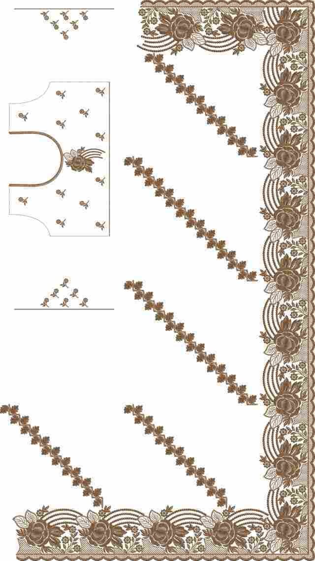 C Pallu Saree Design
