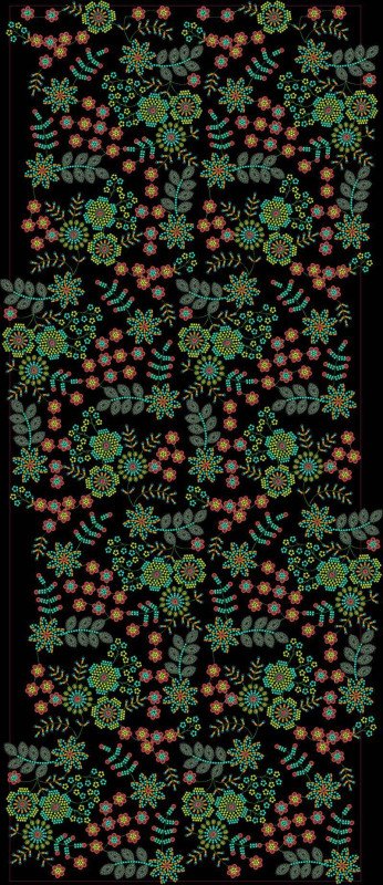 Beads All Over Design