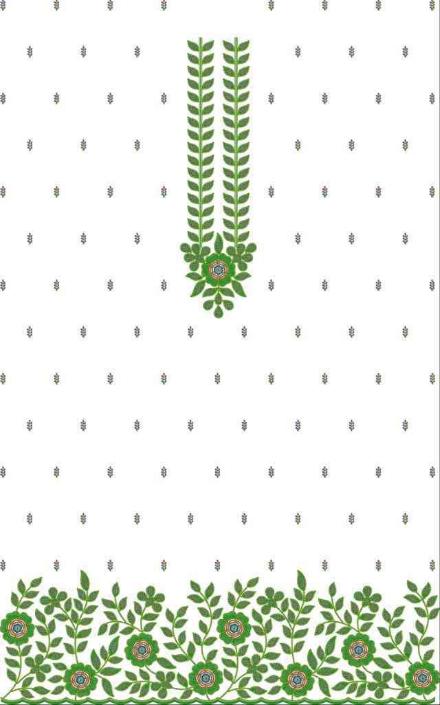 Beads Single Head Dress Design