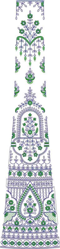 Lehenga Kali Design