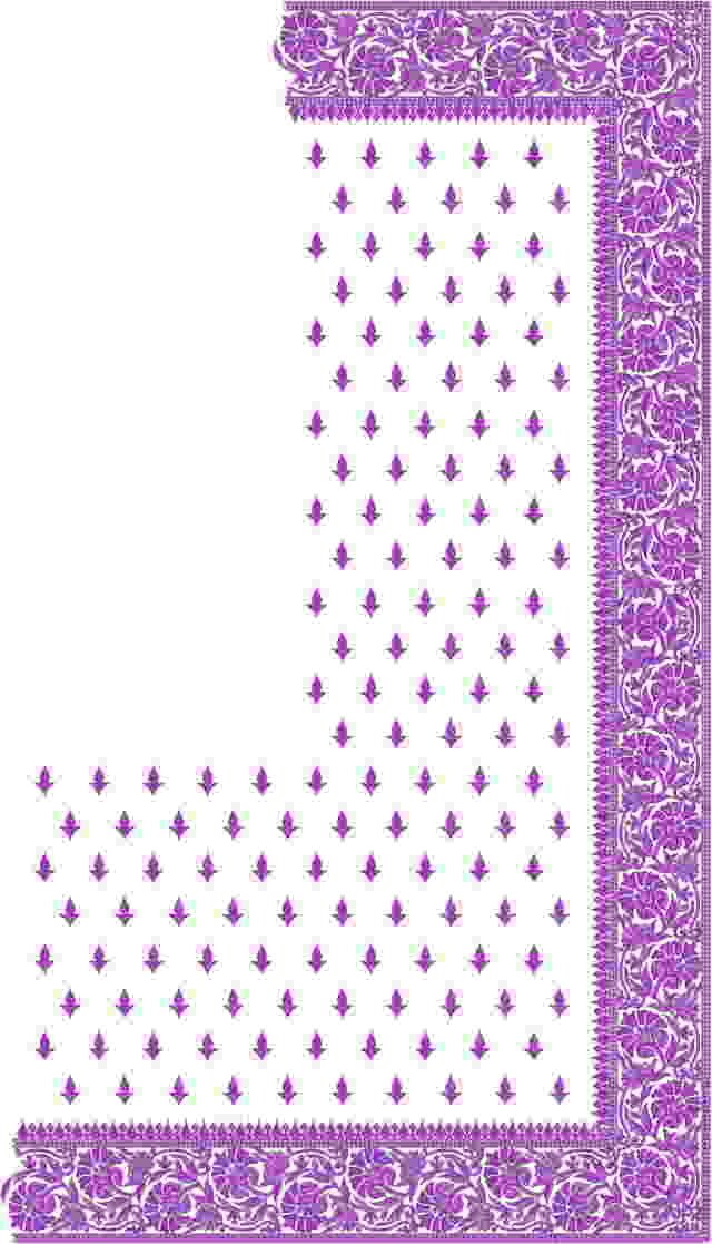 C Pallu Saree Design