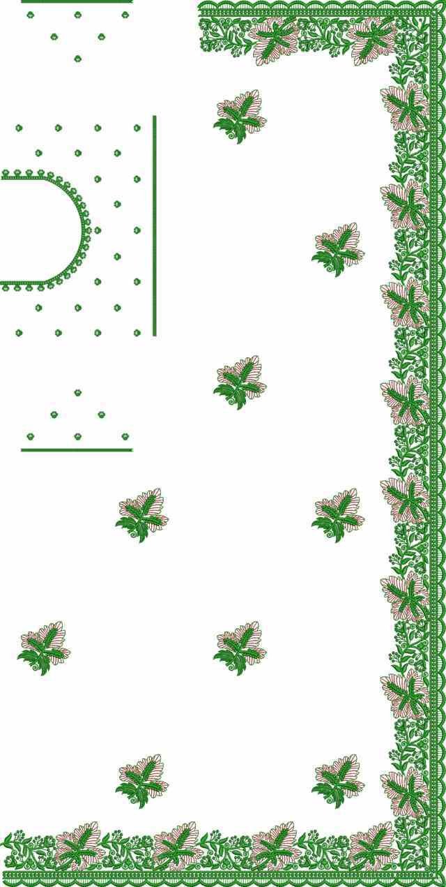 C Pallu Saree Design