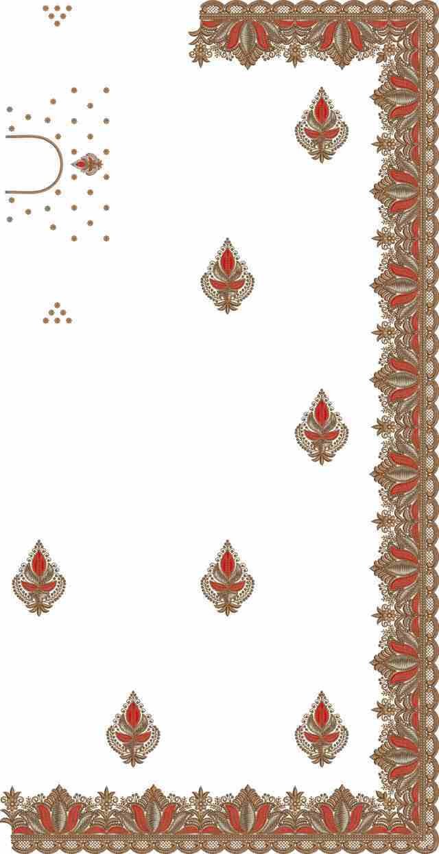 C Pallu Saree Design