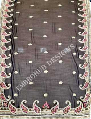 C Pallu Saree Design