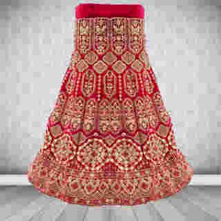 Cording Lehenga Design