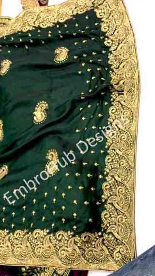 C Pallu Saree Design