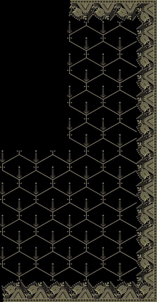 C Pallu Saree Design