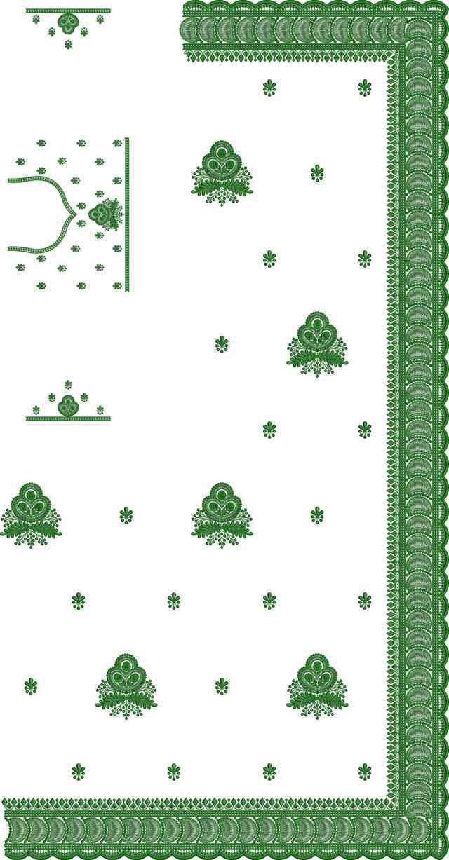 C Pallu Saree Design