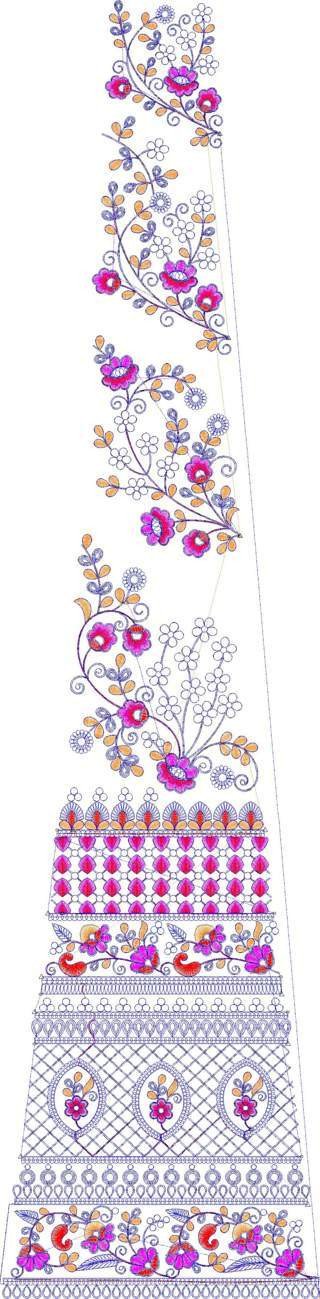 Lehenga Kali Design