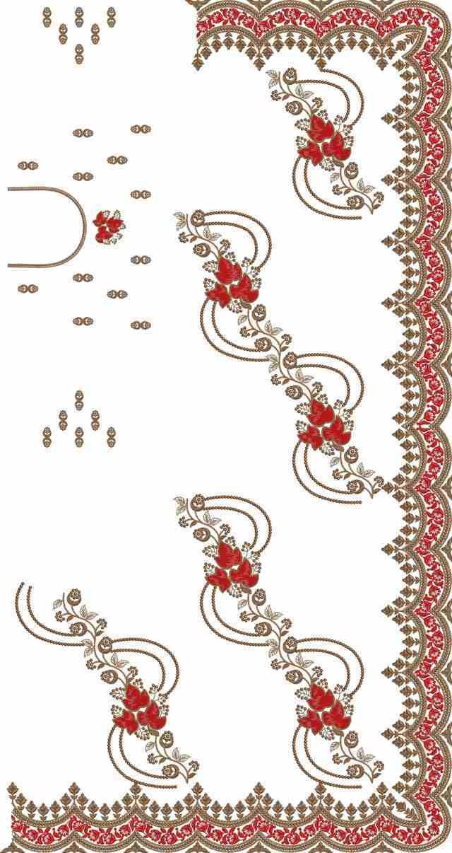 C Pallu Saree Design