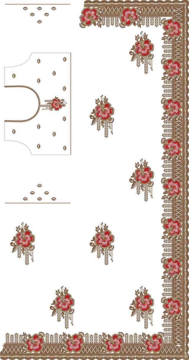 C Pallu Saree Design