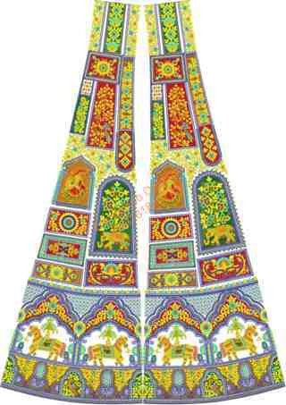 Cording Lehenga Design