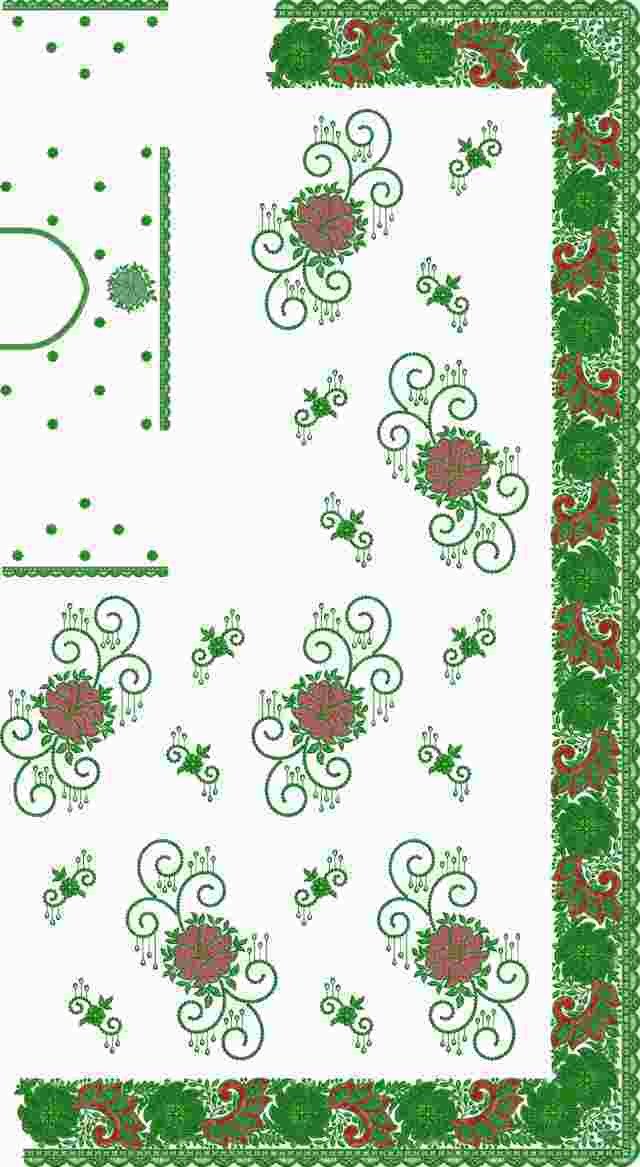 C Pallu Saree Design