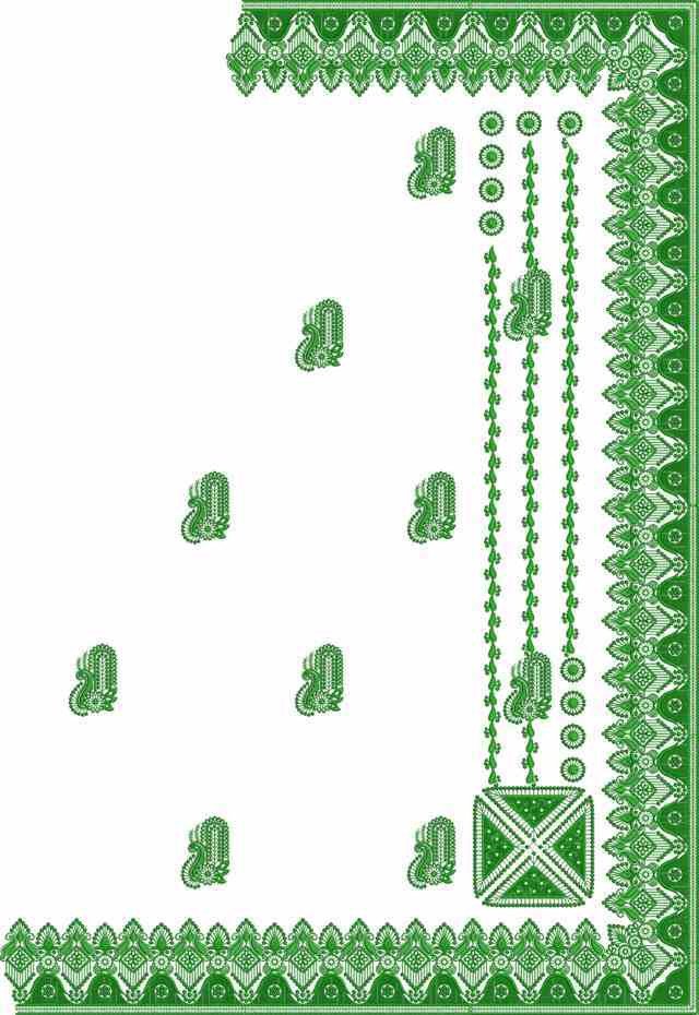 C Pallu Saree Design