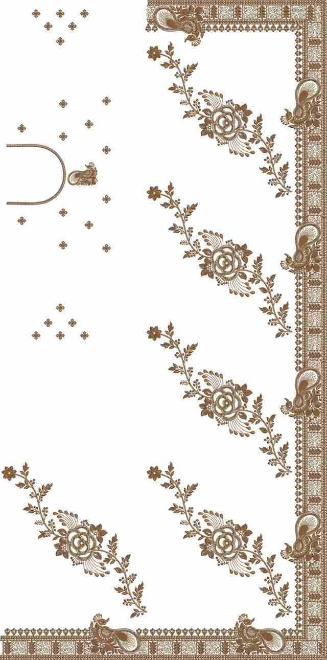 C Pallu Saree Design
