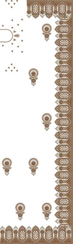 C Pallu Saree Design