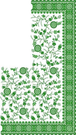 C Pallu Saree Design