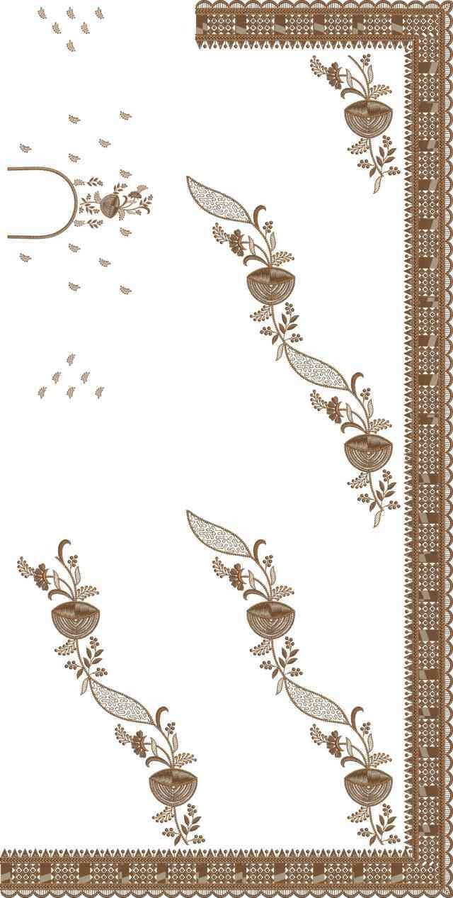 C Pallu Saree Design