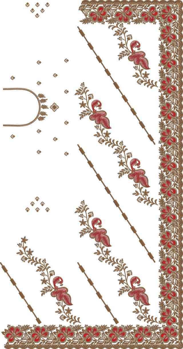 C Pallu Saree Design