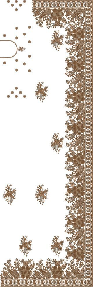 C Pallu Saree Design
