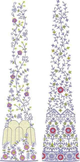 Cording Lehenga Design