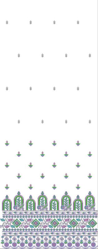 Beads Daman AllOver Design