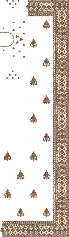 C Pallu Saree Design