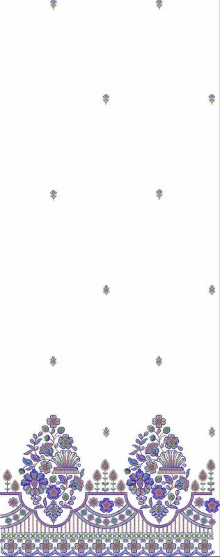 Beads Daman AllOver Design