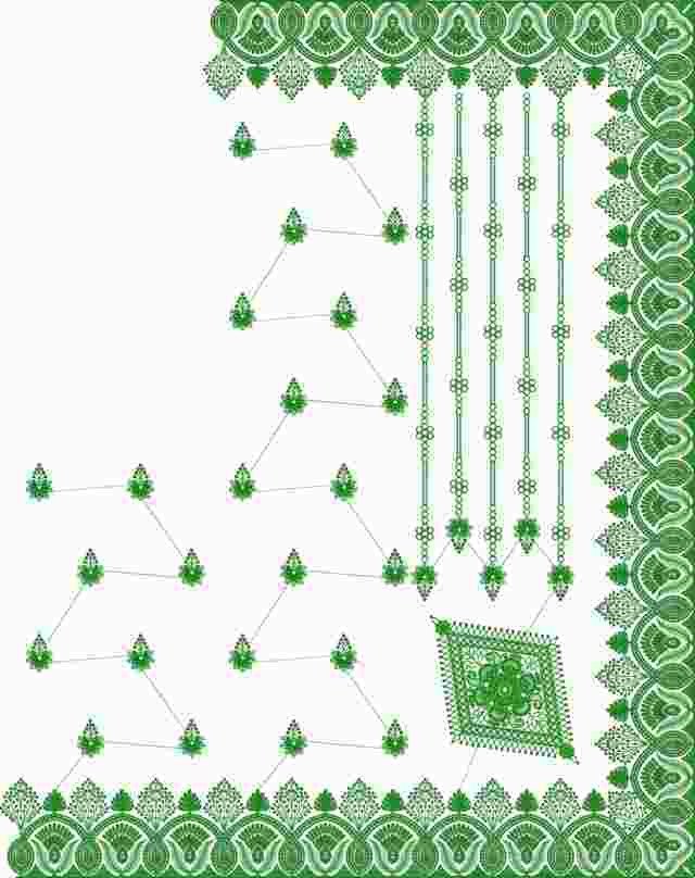 C Pallu Saree Design